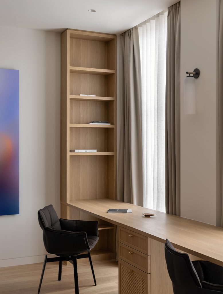 Articolo Studios Luxury Lighting Float Hover Short Wall Sconce in Study