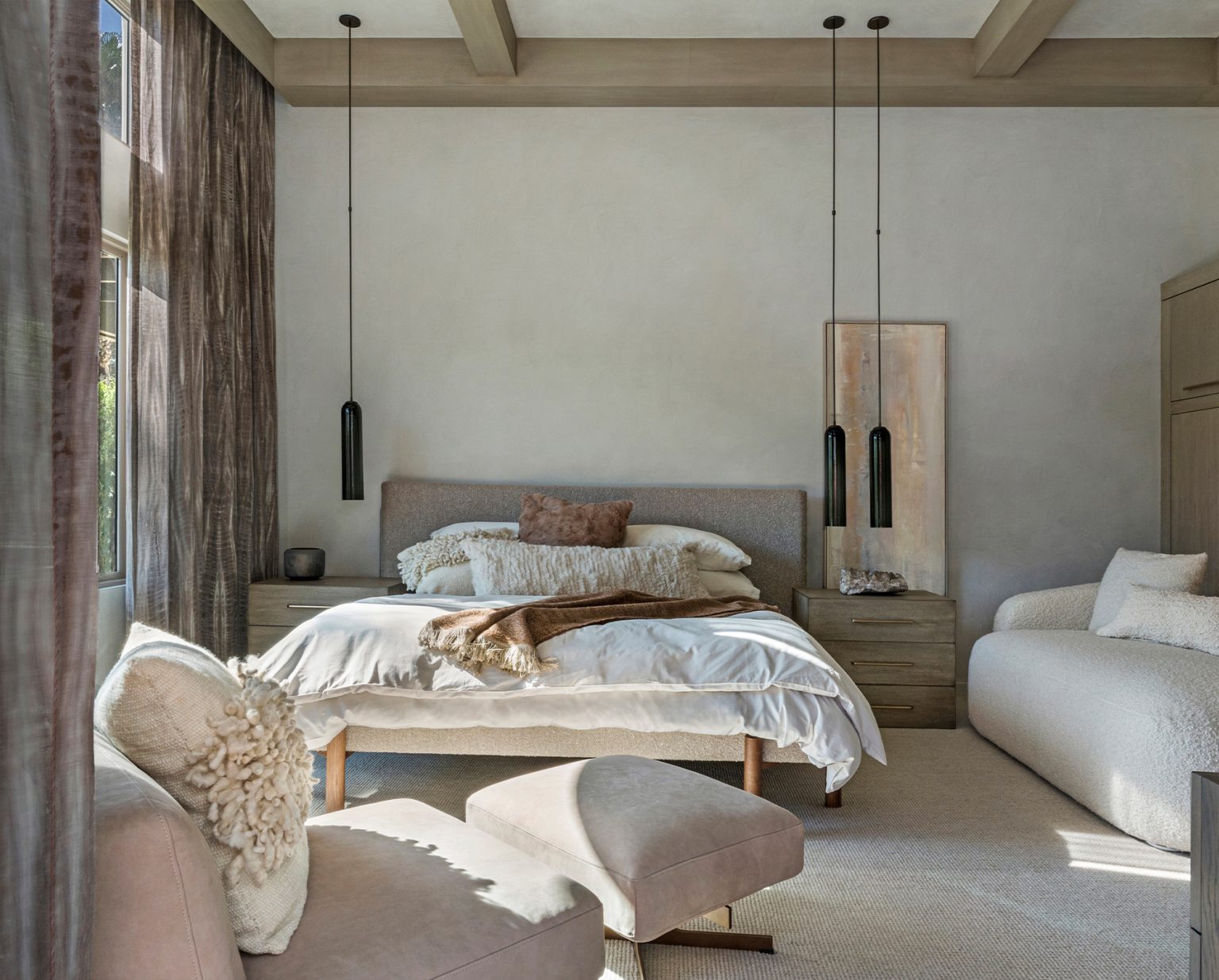 Articolo Studios Luxury Lighting Float Pendant in Bedroom