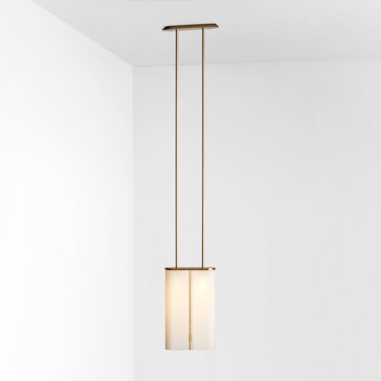 Articolo Studios Slim Snow Brass Pendant