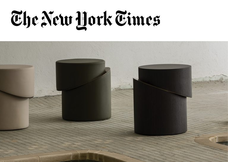 New York Times: At Milan Design Week, a Smorgasbord of Tables and Table Toppers