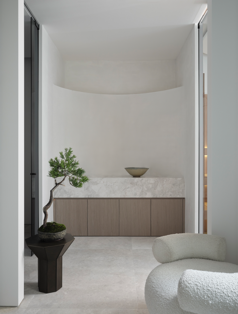 Articolo Studios Luxury Lighting Flare Tall Side Table in Strathfield Project