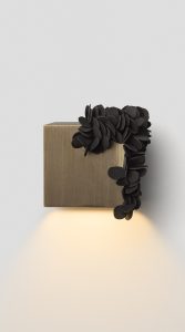 Articolo Studios Luxury Lighting Artist Series Debut Barnacles Single Wall Sconce in Mid Bronze and Dark bronze Barnacles