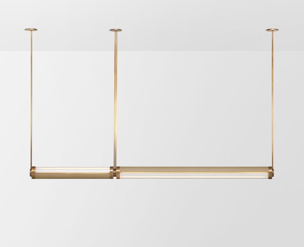 Articolo Studios Luxury Lighting Swivel Medium and Extra Large Double Pendant