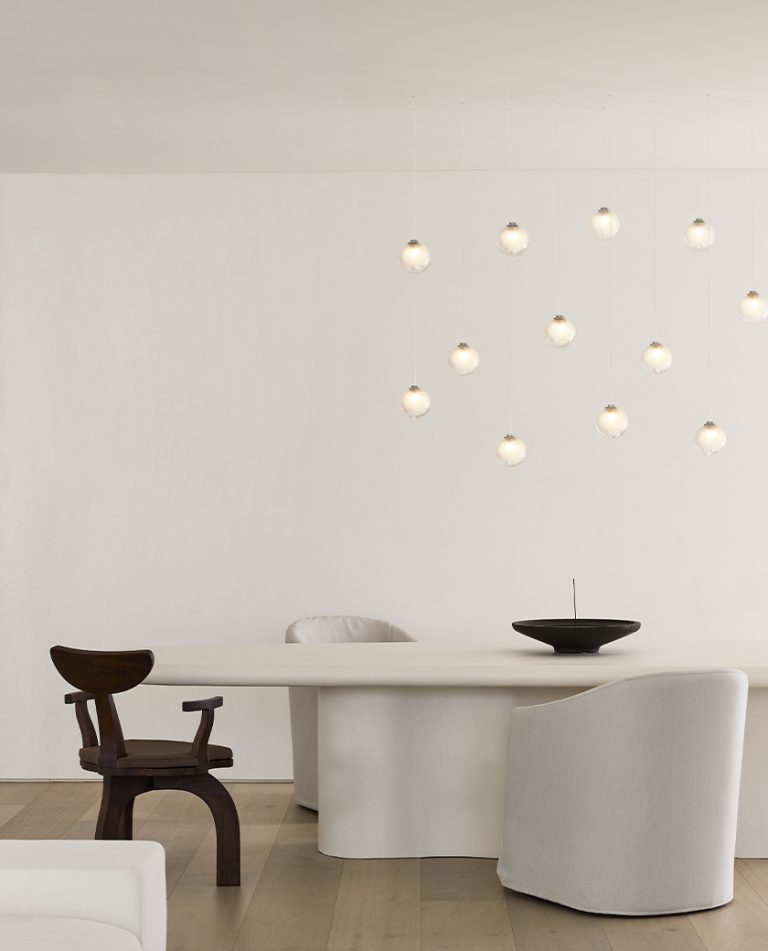 Articolo Studios Luxury Lighting Fizi Multidrop in Sands Residence by McKimm