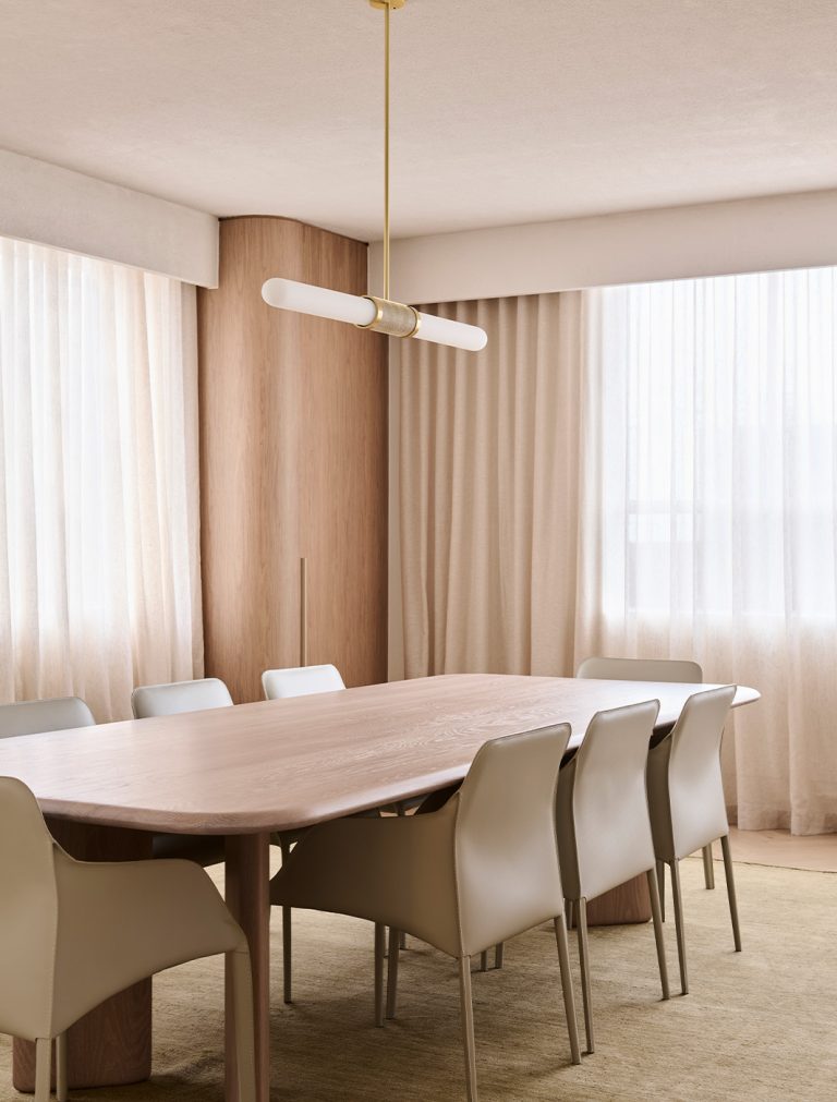 Articolo Studios Luxury Lighting Scandal Pendant in RT Edgar Office