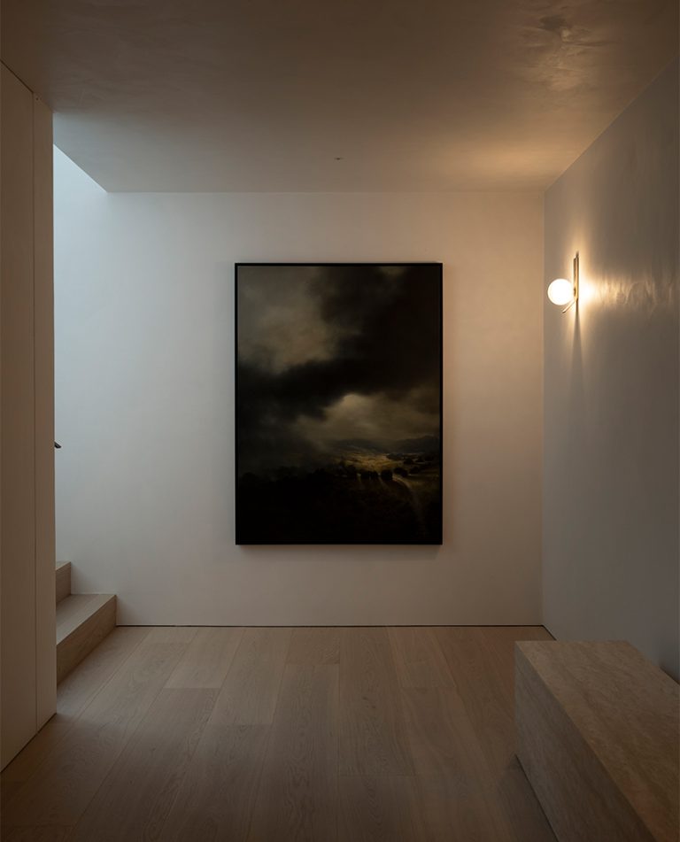 Articolo Studios Luxury Lighting Fizi on kick Wall Sconce in King Residence by King Architecture
