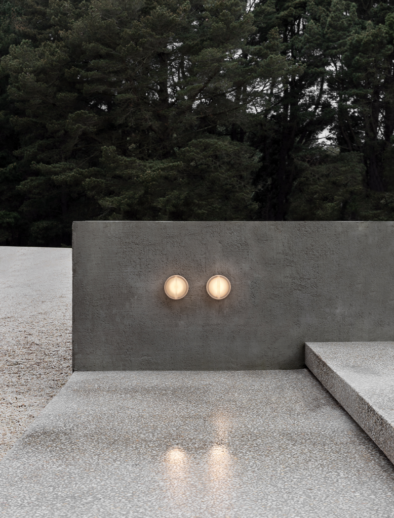 Articolo Studios Luxury Lighting Occhi Maxi Wall Sconces at Cape Schanck Residence