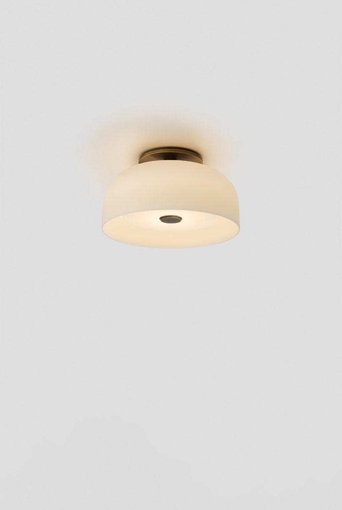 Articolo Studios Luxury Lighting Rolo Downward Facing Medium Flush Mount Pendant